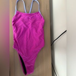 Two toned jolyn one piece